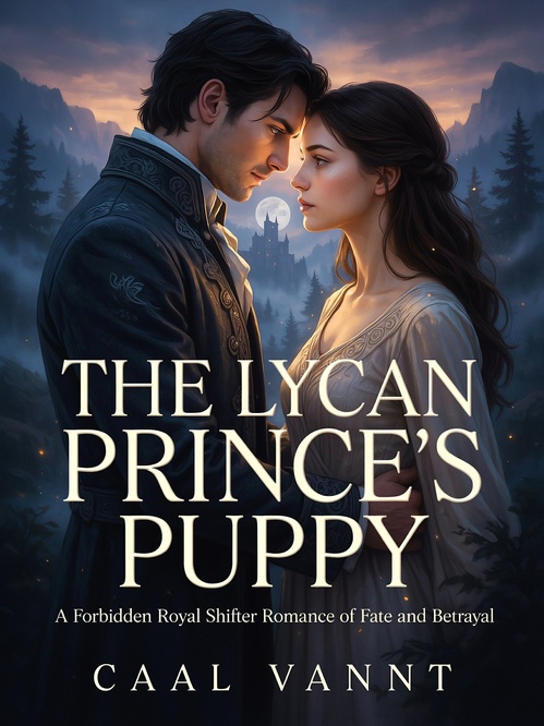 Couverture ebook de The Lycan Prince's Puppy, de Caal Vannt
