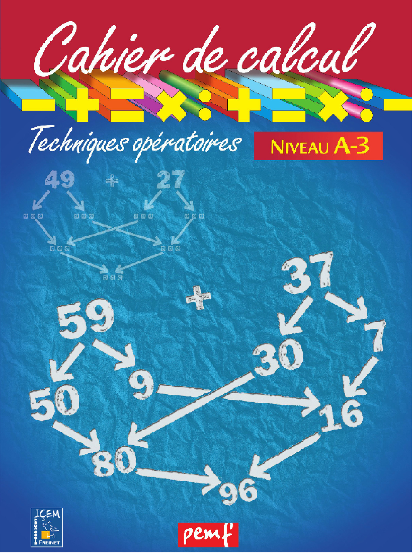 ebook cover of Cahier de calcul cycle 2 niveau 3, by Collectif