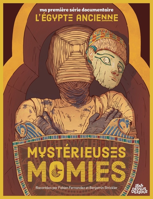Couverture ebook de Mystérieuses momies, de Fabien Fernandez