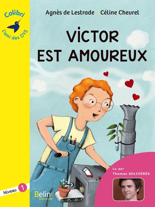 ebook cover of Victor est amoureux, by Agnès de Lestrade, Céline Chevrel