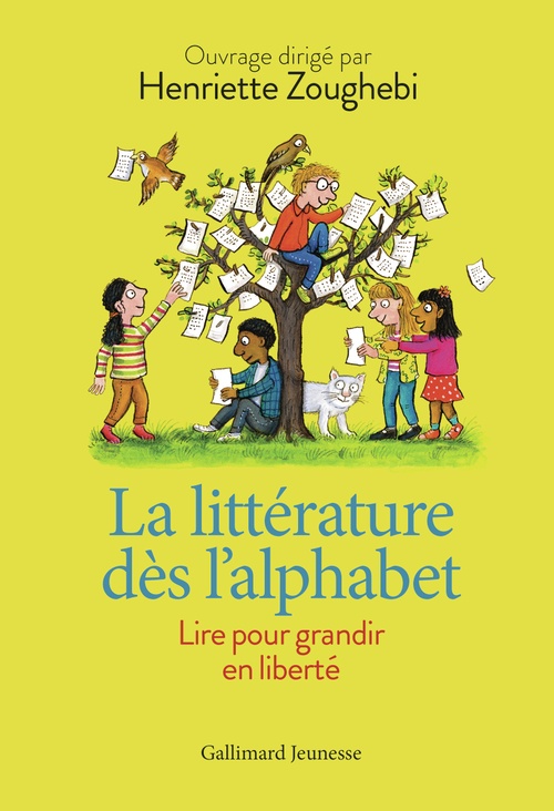 ebook cover of La littérature dès l'alphabet, by Collectif