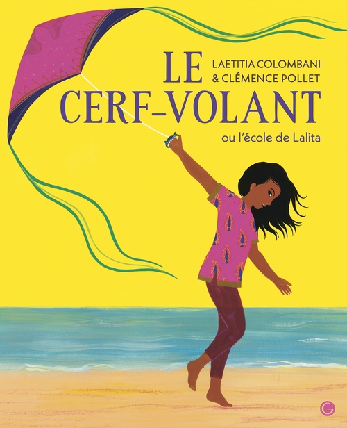 Couverture ebook de Le cerf-volant ou l'école de Lalita, de Laetitia Colombani