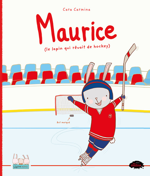 ebook cover of Maurice (le lapin qui rêvait de hockey), by Cara Carmina