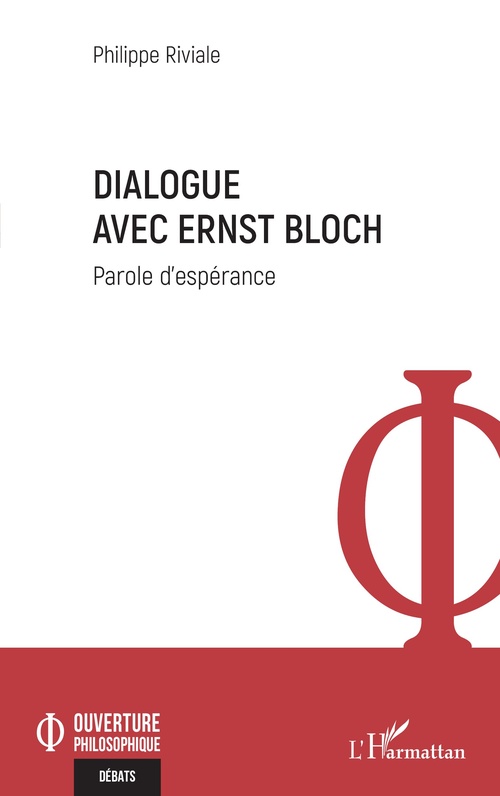 ebook cover of Dialogue avec Ernst Bloch, by Philippe Riviale