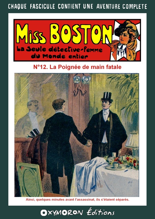 ebook cover of La poignée de main fatale, by Antonin Reschal