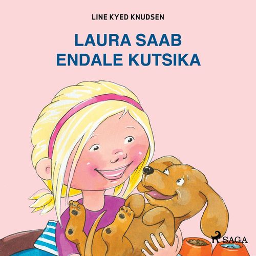 Couverture audiobook de Laura saab endale kutsika, de Line Kyed Knudsen