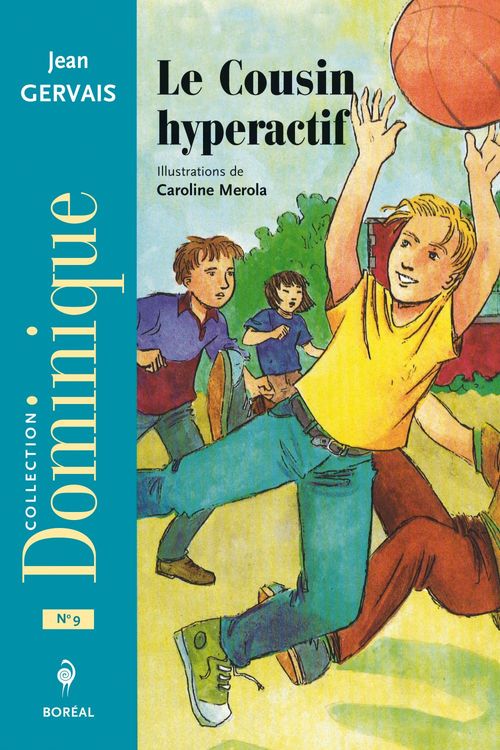 Couverture ebook de Le cousin hyperactif, de Jean Gervais