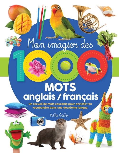 ebook cover of Mon imagier des 1000 mots anglais/français, by Danielle Robichaud