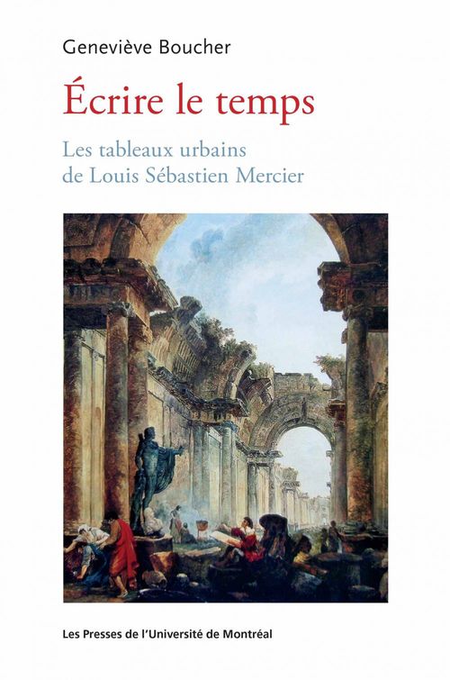 ebook cover of Écrire le temps, by Boucher Genevieve
