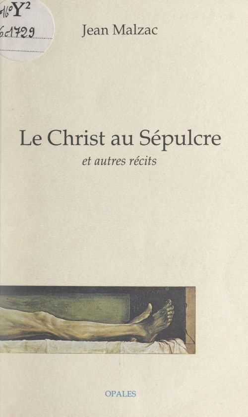 Couverture ebook de Le Christ au Sépulcre et autres récits, de Jean Malzac