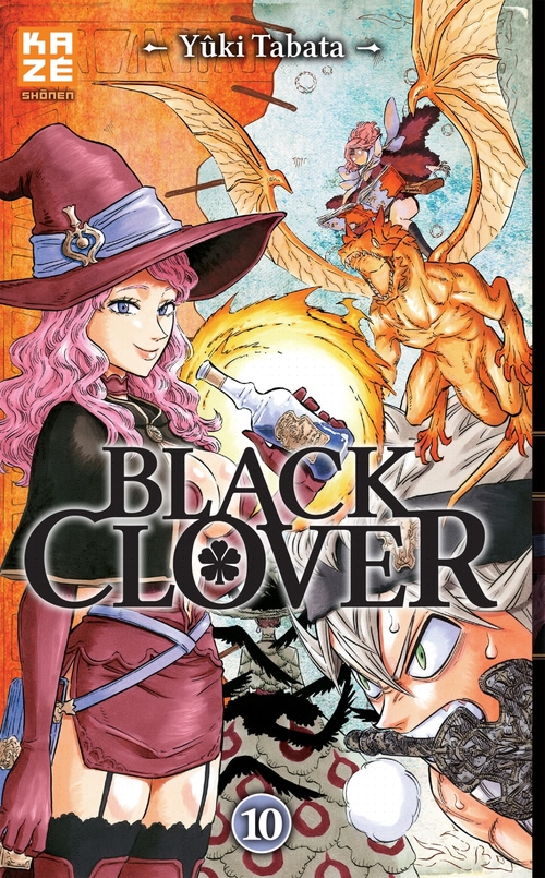 Couverture ebook de Black Clover T10, de Yuki Tabata
