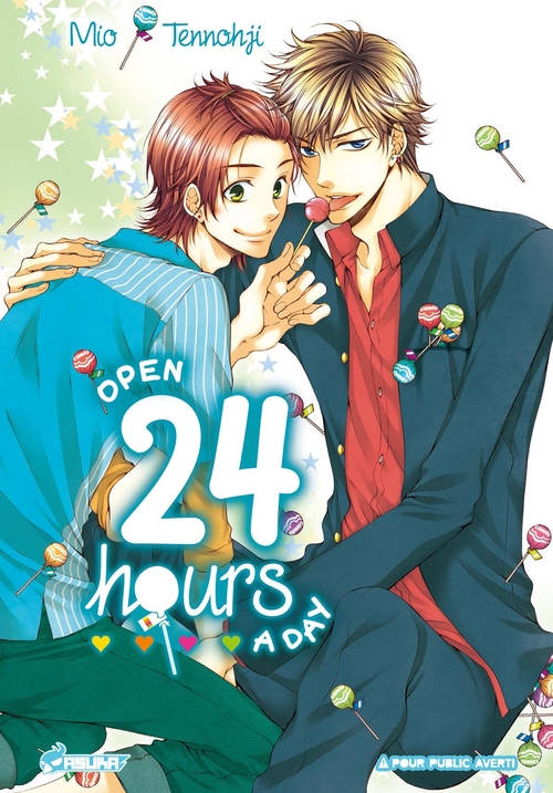 Couverture ebook de Open 24 hours a day, de Moi Tennouji