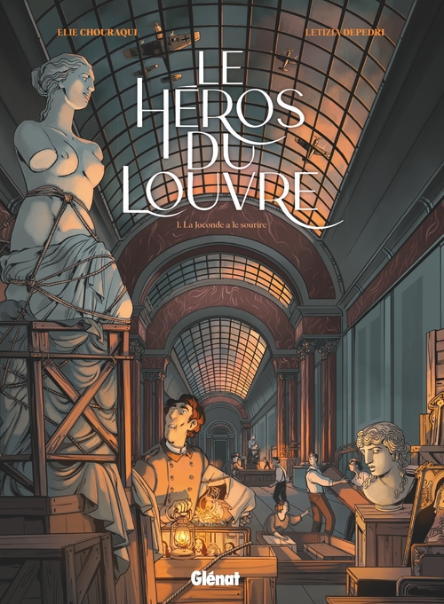 Couverture ebook de Le Héros du Louvre - Tome 01, de Letizia Depedri