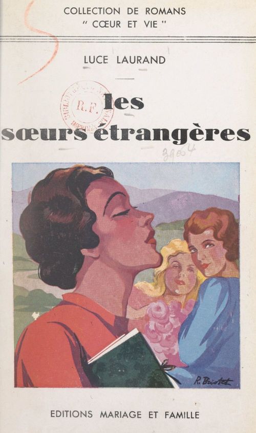 Couverture ebook de Les soeurs étrangères, de Luce Laurand