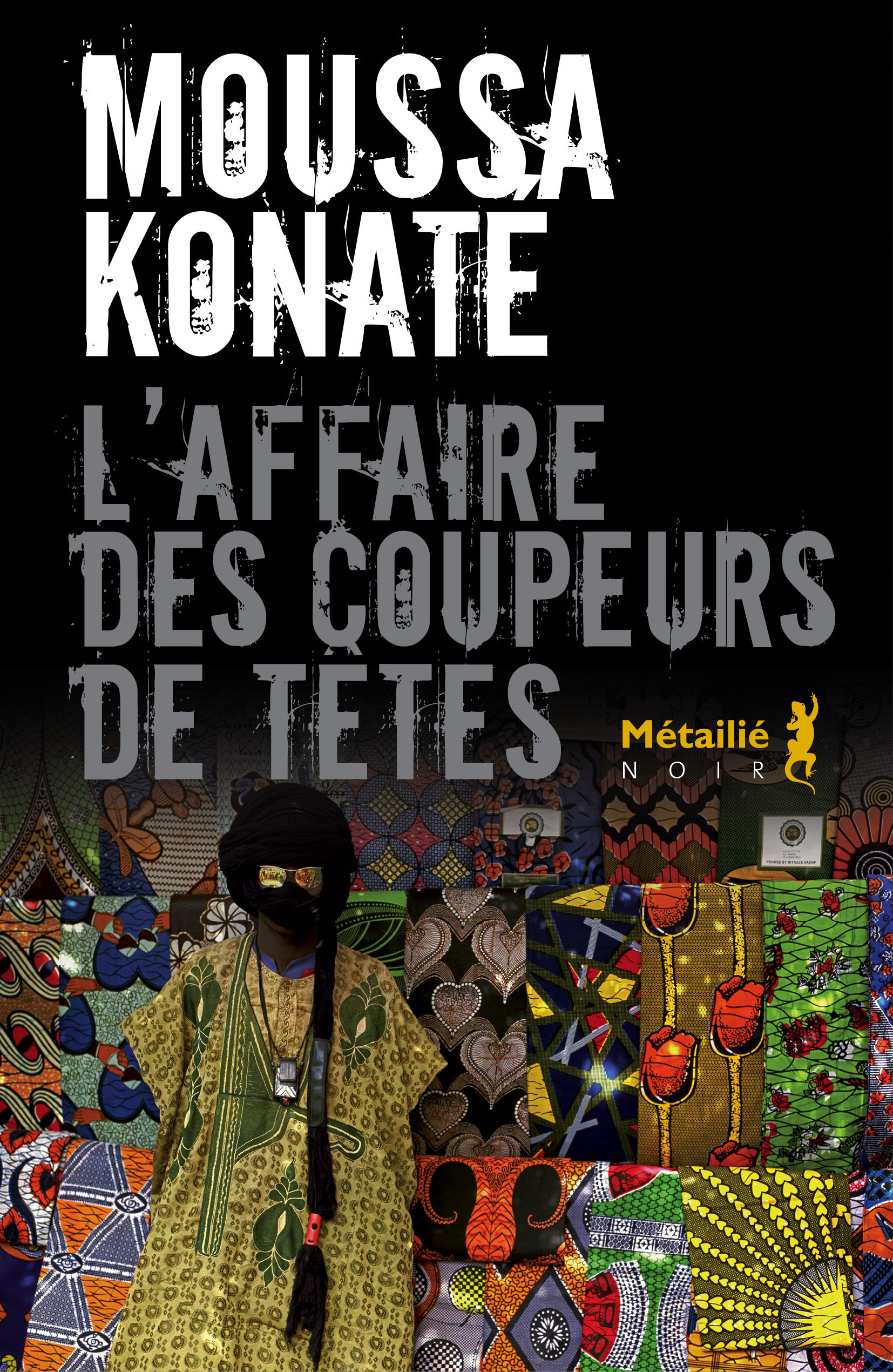 Couverture ebook de L'affaire des coupeurs de têtes, de Moussa Konaté