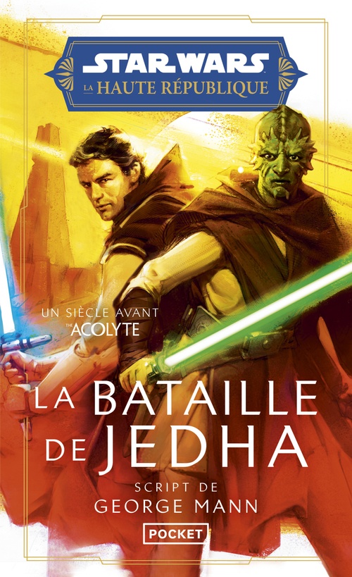 ebook cover of Star Wars La Haute République - La Bataille de Jedha, by George Mann