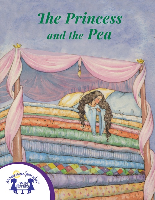 Couverture ebook de The Princess and the Pea, de Hans Christian Andersen, Kari James