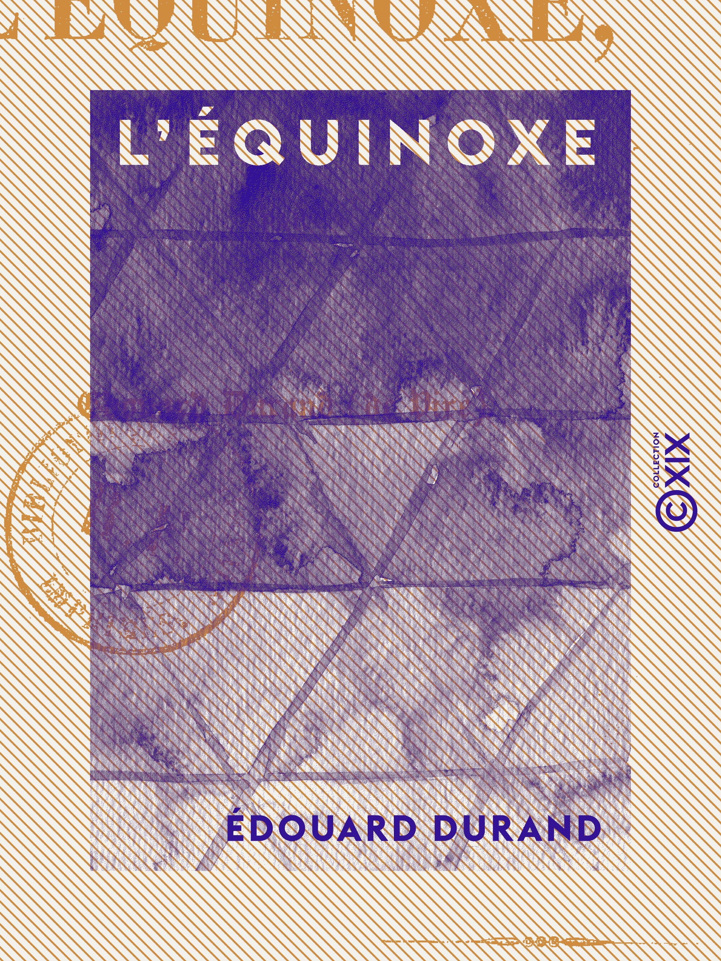 ebook cover of L'Équinoxe, by Edouard Durand