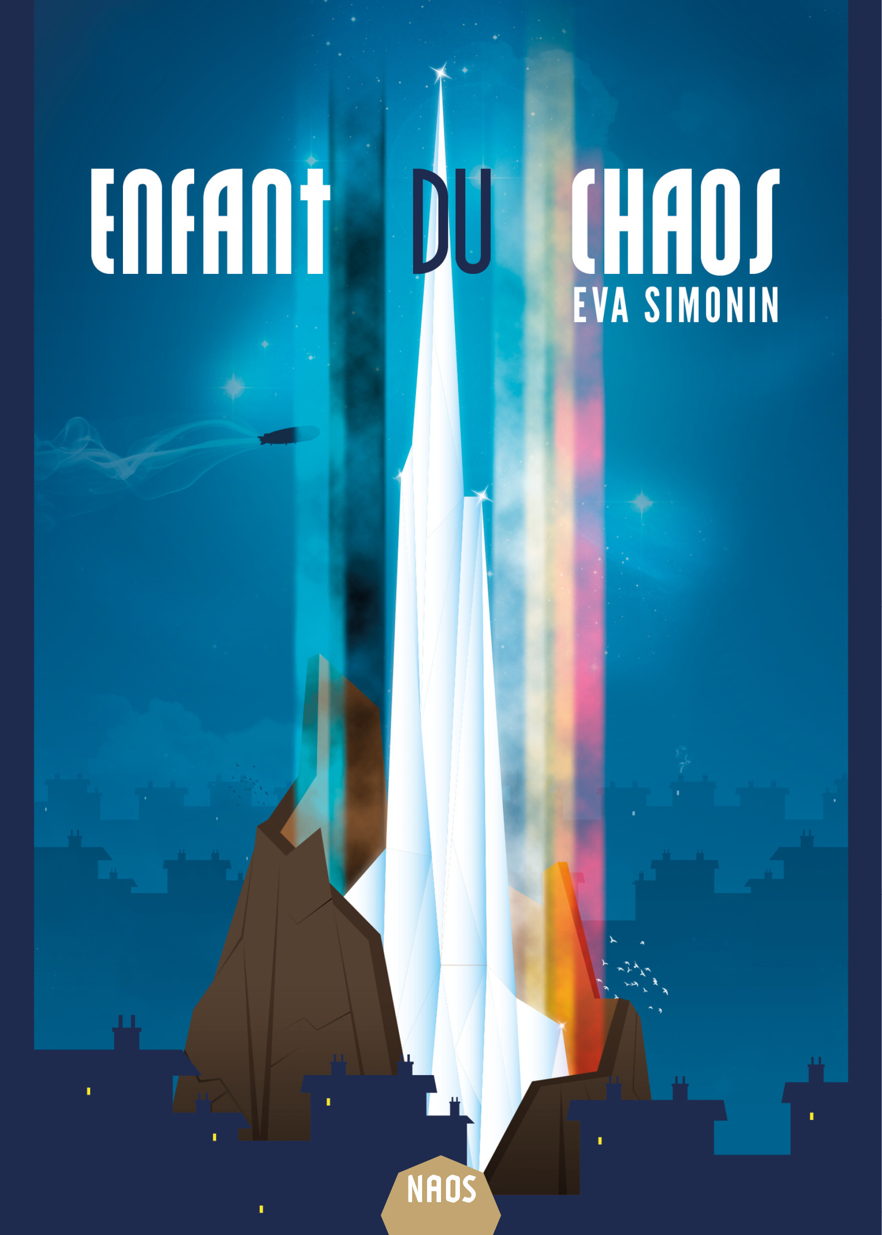ebook cover of Enfant du Chaos, by Eva Simonin