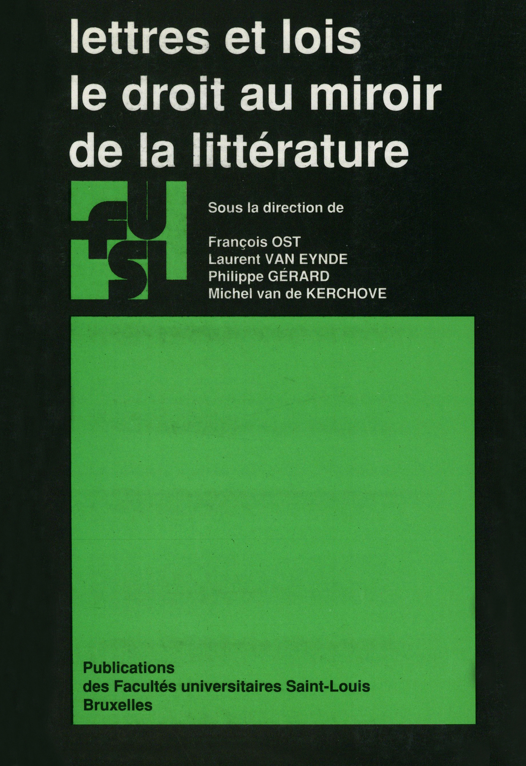 ebook cover of Lettres et lois. Le droit au miroir de la littérature, by