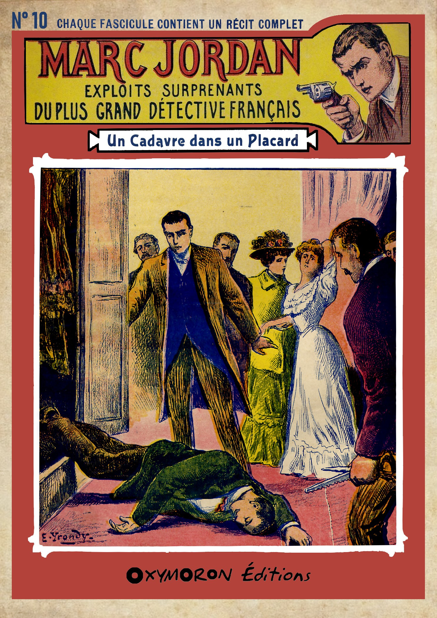Couverture ebook de Un cadavre dans un placard, de Auteur Inconnu