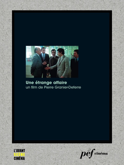 ebook cover of Une étrange affaire - Scénario du film, by Christopher Frank, Jean-Marc Roberts, Pierre Granier-Deferre