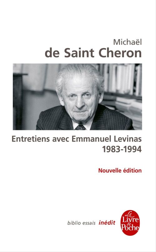 Couverture ebook de Entretiens avec Emmanuel Levinas 1983 - 1994, de Michaël de Saint-Chéron