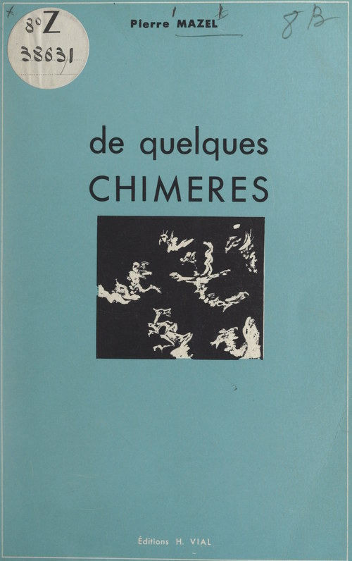 ebook cover of De quelques chimères, by Pierre Mazel