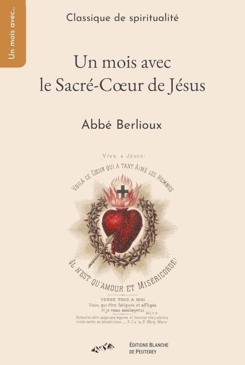Couverture ebook de Un mois avec le Sacré-Coeur de Jésus, de Abbé berlioux