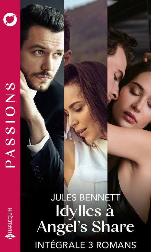 Couverture ebook de Idylles à Angel's Share - Intégrale 3 romans, de Jules Bennett