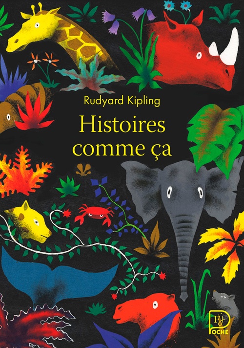 Couverture ebook de Histoires comme ça, de Rudyard Kipling