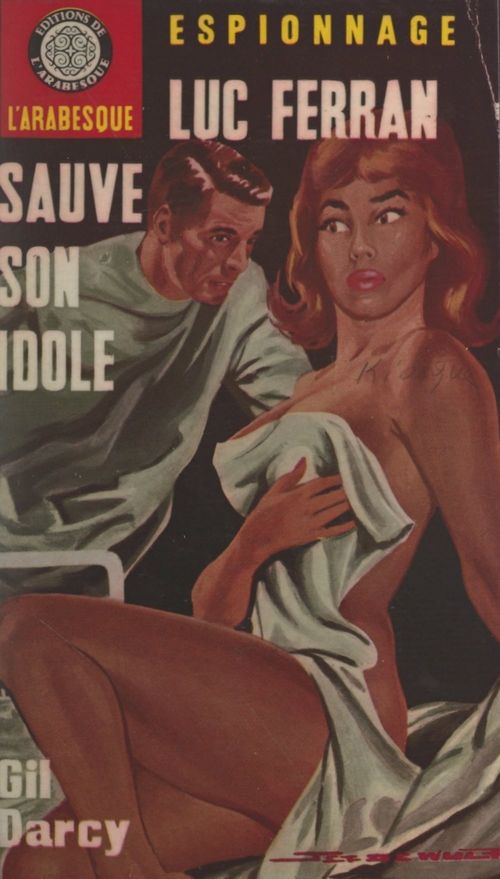 Couverture ebook de Luc Ferran sauve son idole, de Gil Darcy