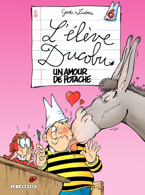 ebook cover of L'Elève Ducobu - Tome 6 - un amour de Potache, by Zidrou, Godi