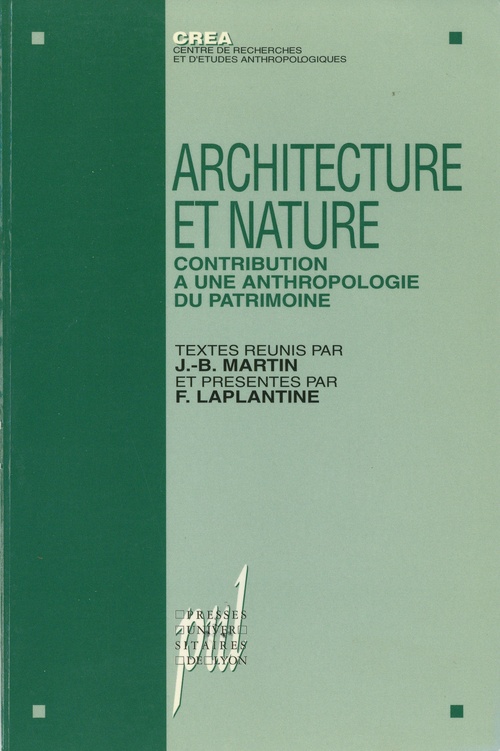 Couverture ebook de Architecture et nature, de