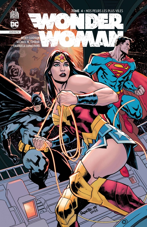 Couverture ebook de Wonder Woman Infinite tome 4, de Collectif, Becky Cloonan, Michael W. Conrad