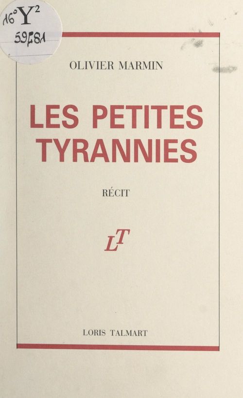 Couverture ebook de Les petites tyrannies, de Olivier Marmin