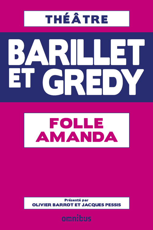 Couverture ebook de Folle amanda, de Pierre Barillet, Jean-Pierre Gredy
