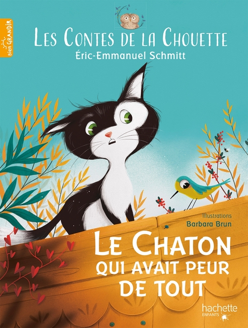 Couverture ebook de Les Contes de la Chouette - Le Chaton qui avait peur de tout, de Éric-Emmanuel Schmitt