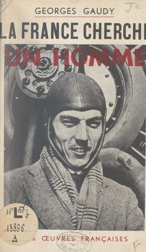 ebook cover of La France cherche un homme, by Georges Gaudy