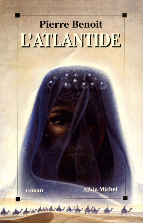 Couverture ebook de L'Atlantide, de Pierre Benoit