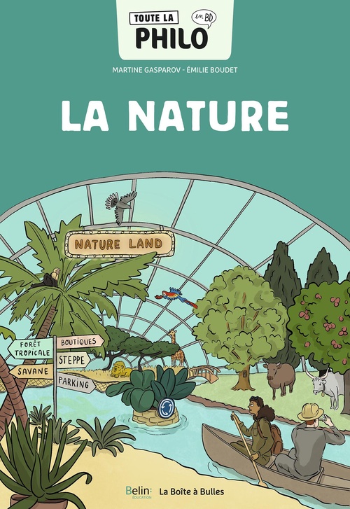 ebook cover of Toute la philo en BD - La nature, by Emilie Boudet, Martine Gasparov