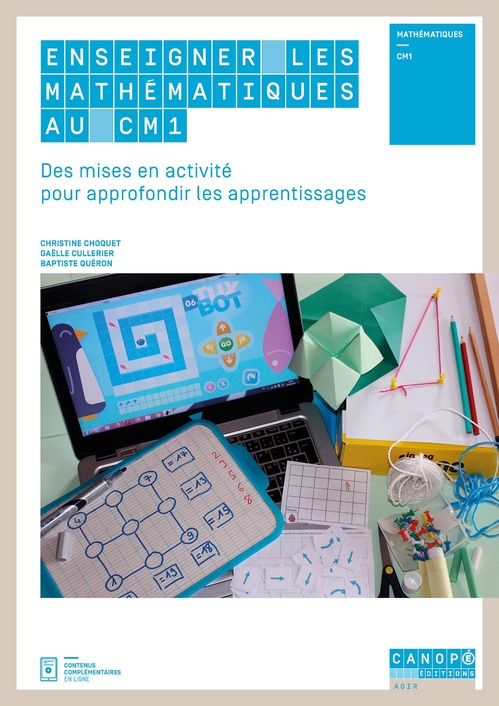 ebook cover of Enseigner les mathématiques au CM1, by Gaëlle Cullerier, Baptiste Quéron, Christine Choquet