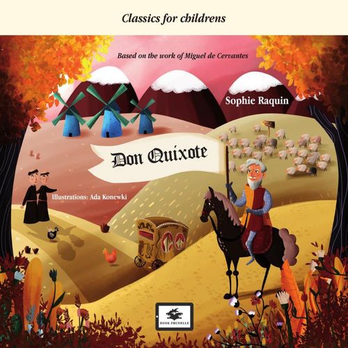 Couverture ebook de Don Quixote, de Sophie Raquin
