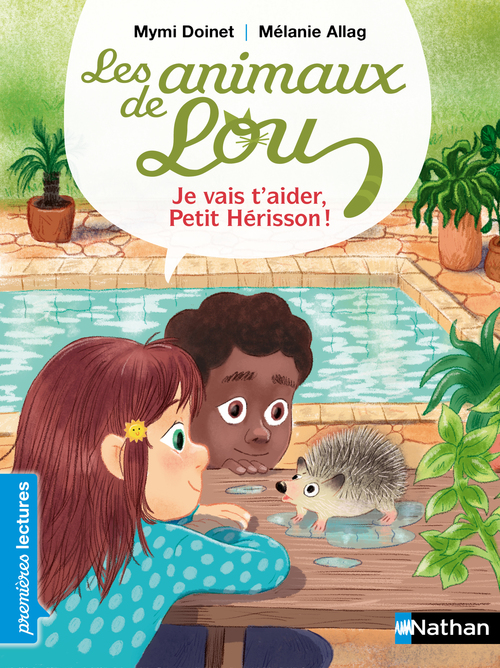 ebook cover of Les Animaux de Lou : je vais t'aider, Petit Hérisson !, by Mymi Doinet