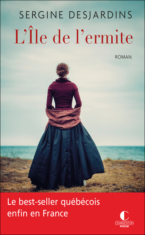 Couverture ebook de L'île de l'ermite, de Sergine Desjardins