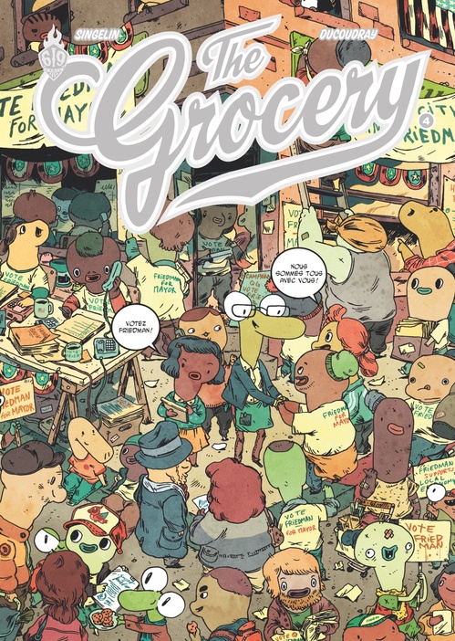 Couverture ebook de The Grocery - Tome 4, de Aurélien Ducoudray, Guillaume Singelin