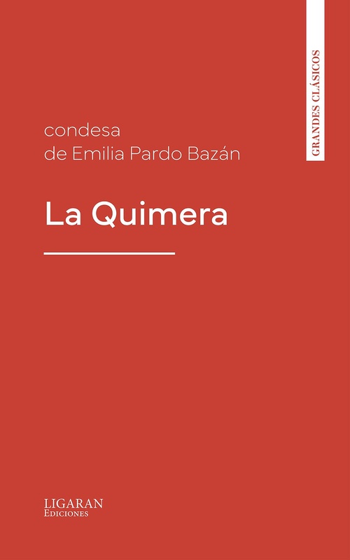 ebook cover of La Quimera, by Emilia Pardo Bazán