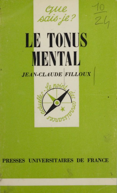 Couverture ebook de Le Tonus mental, de Jean-claude Filloux