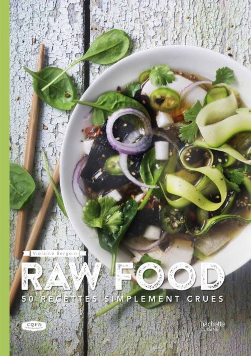 Couverture ebook de Raw food, de Violaine Bergoin