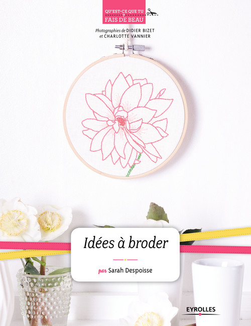 Couverture ebook de Idées à broder, de Sarah Despoisse